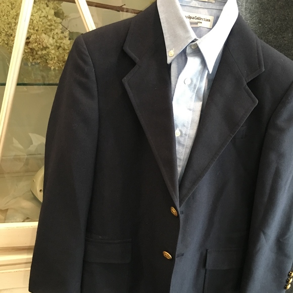 Calvin Klein Other - CALVIN KLEIN NAVY BOYS BLAZER, GOLD BUTTONS, SZ 12